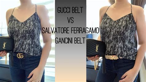 salvatore ferragamo belt vs gucci belt|is ferragamo better than gucci.